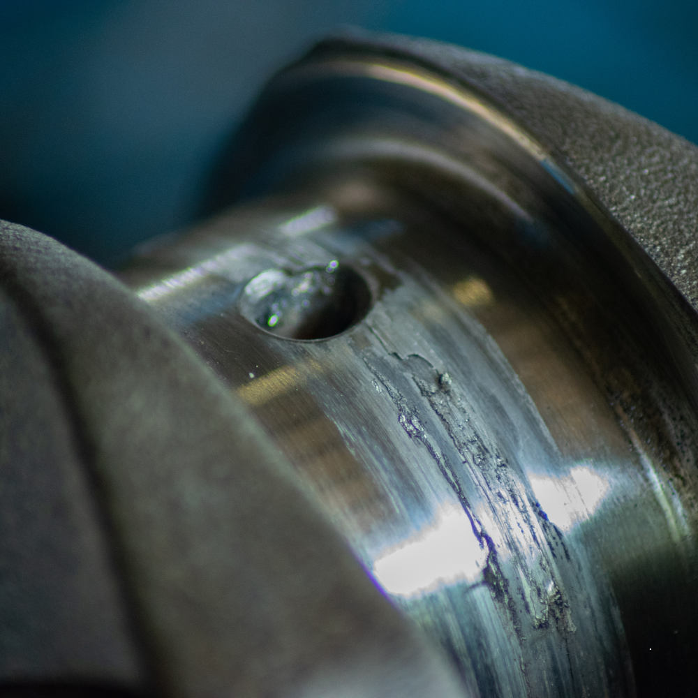 Apexx Engines crankshaft balancing workshop example